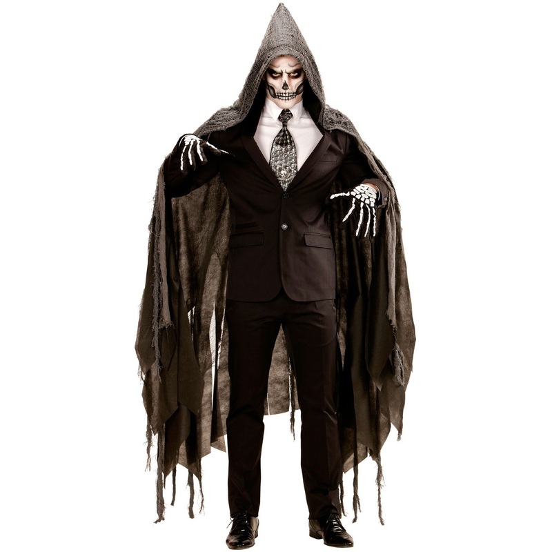 Shredded horror cape with hood