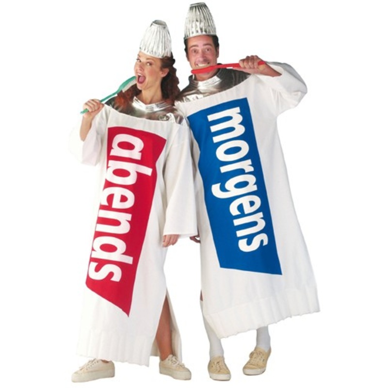 Toothpaste duo costume XS