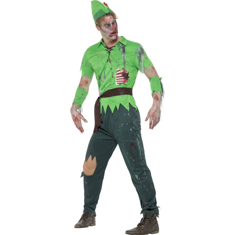 Zombie Peter Pan men's costume M