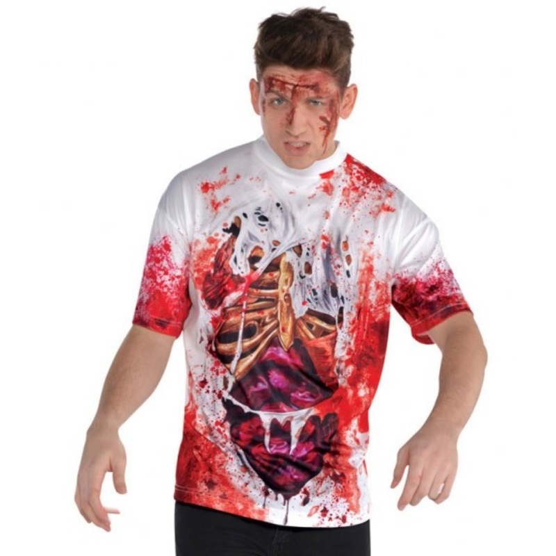 Zombie Splatter Shirt for men