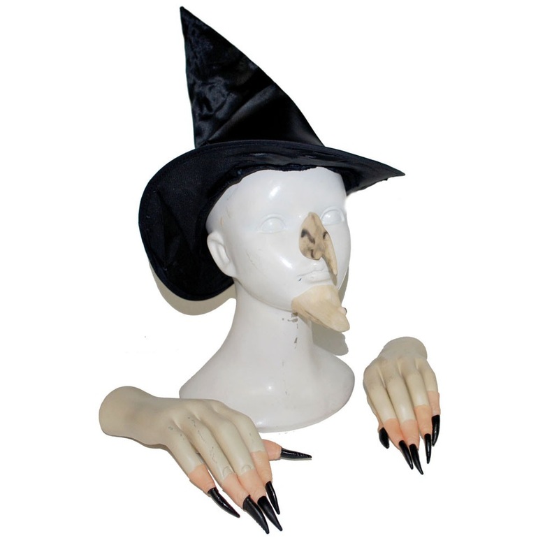 5-piece witch accessories
