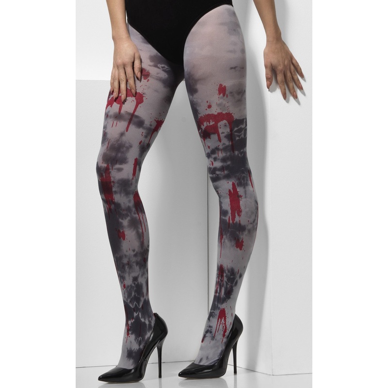 Bloody horror tights opaque
