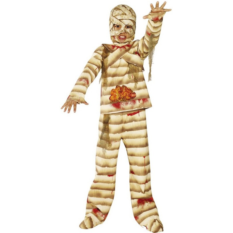 Bloody mummy child costume