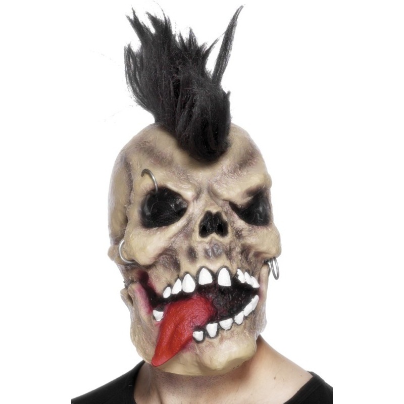 Crazy skull punk mask
