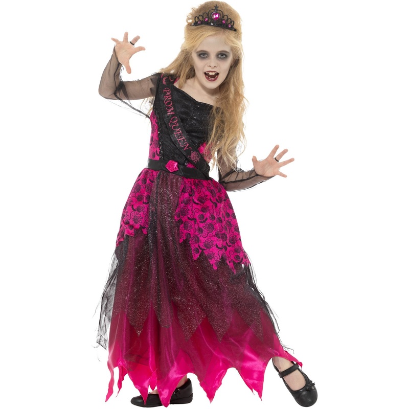 Creepy prom queen kid costume
