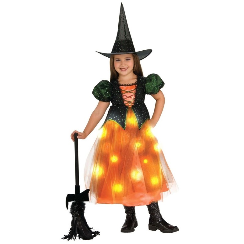 Glowing Witch Child Costume