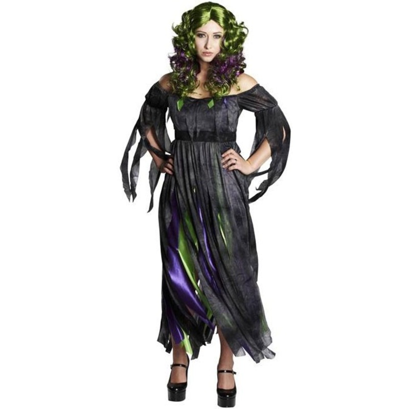Mystical sorceress moor witch ladies costume Halloween 36