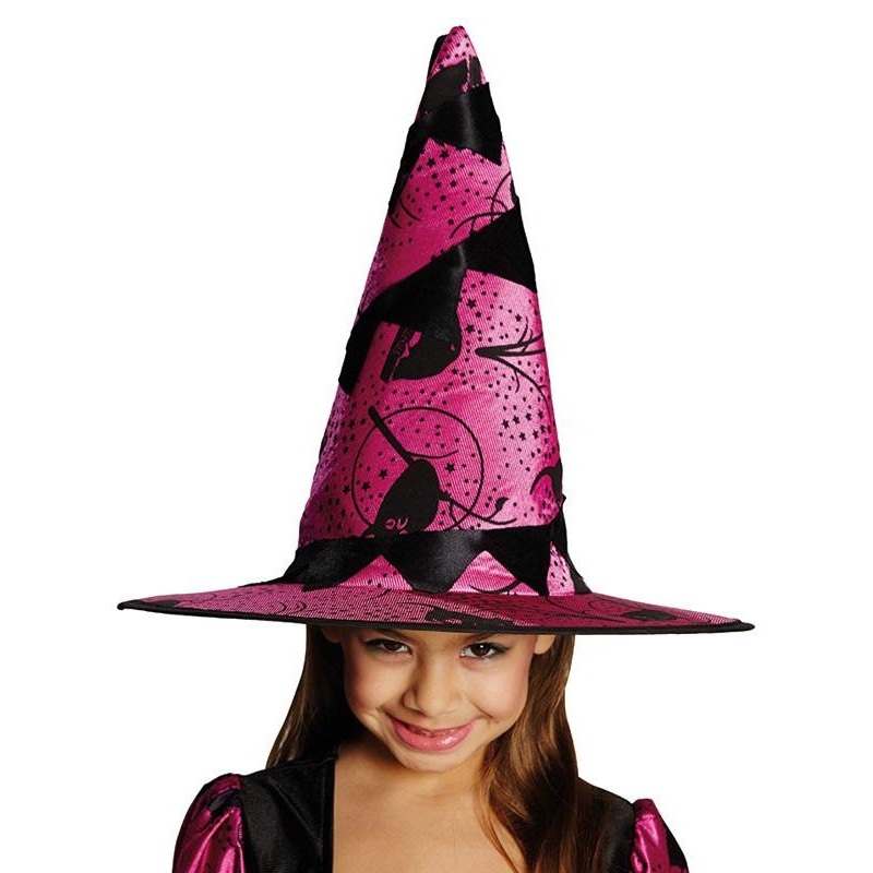 Pinkie witch hat for kids
