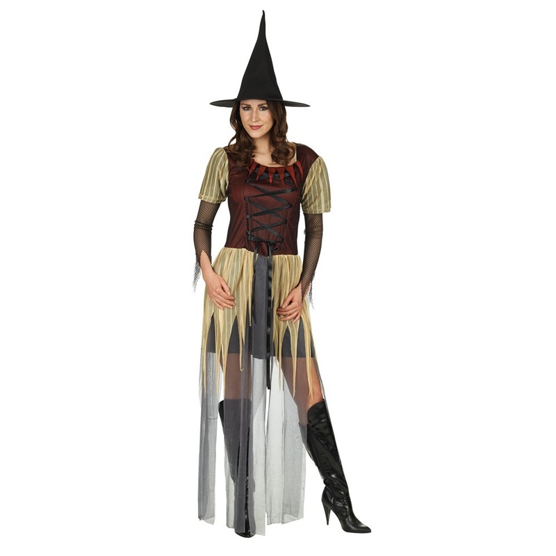 Punk witch ladies costume 36-38