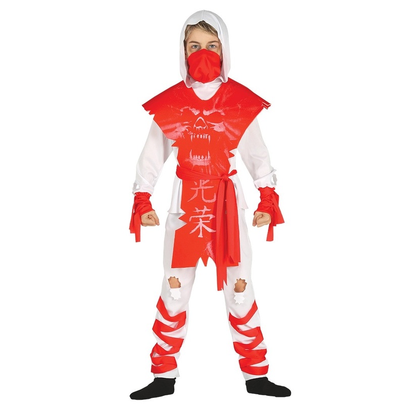 Skull ninja child costume