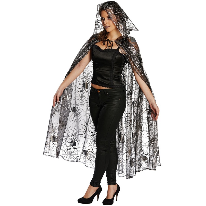 Spider tulle cape deluxe