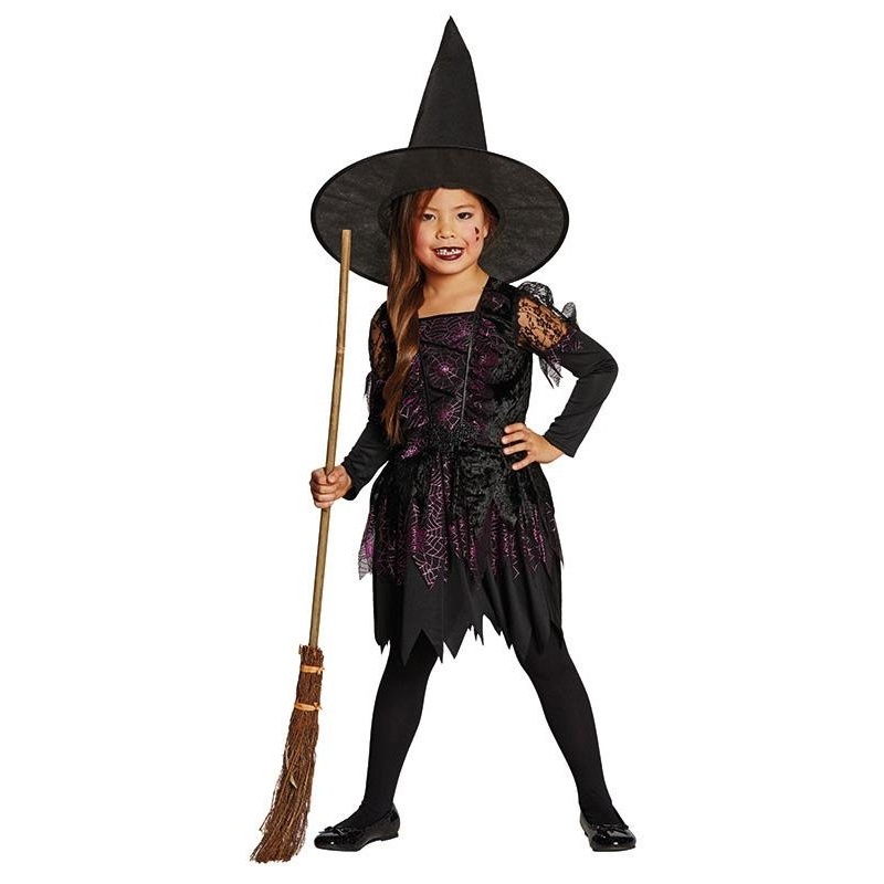 Spider witch Milena child costume 116