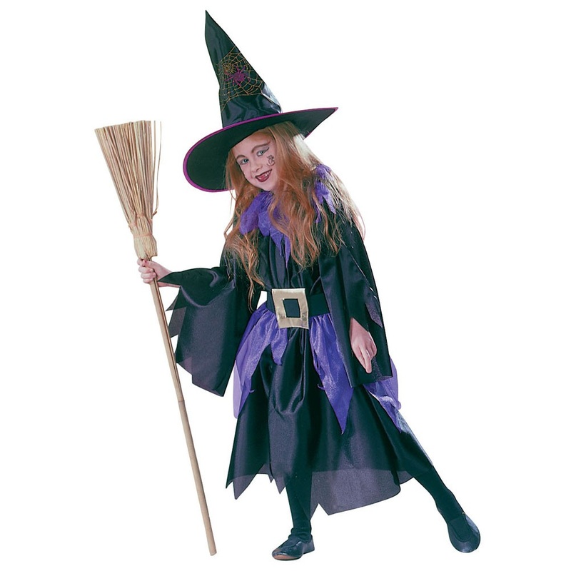 Young witch Vida Violette child costume 116