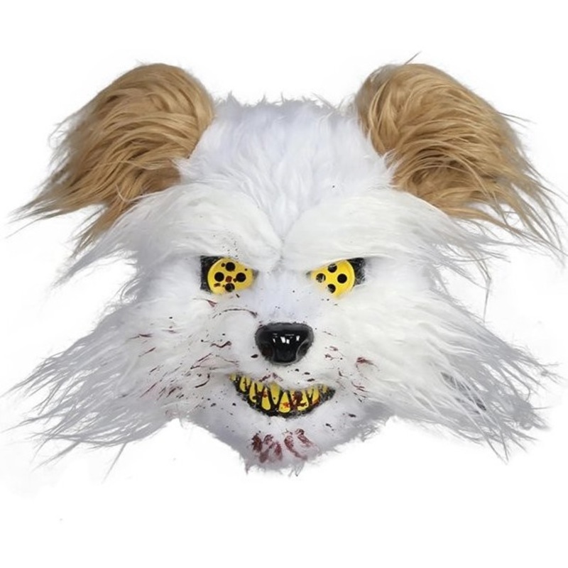 Zombie Terrier plush mask