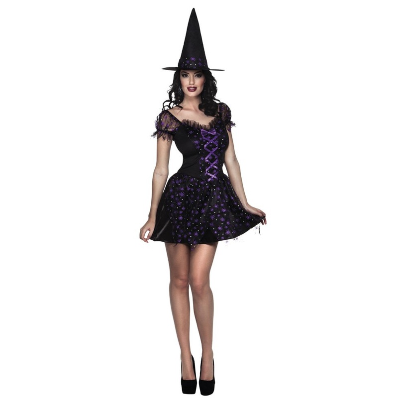 Adorable purple witch costume 36-38