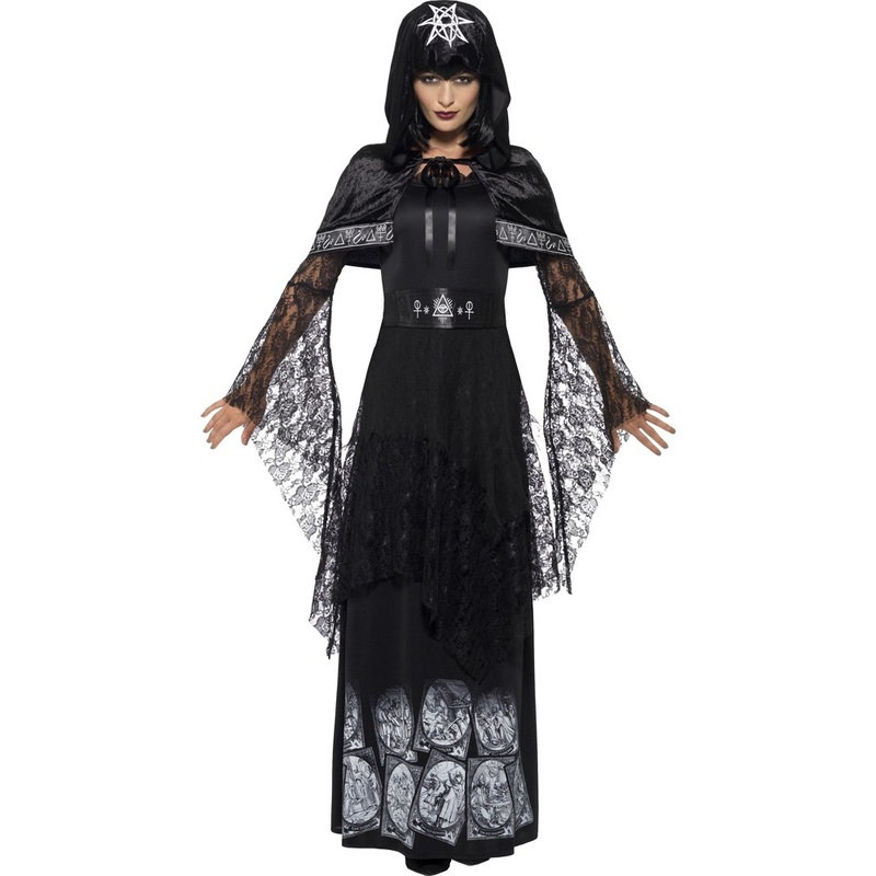 Black Magic Ladies Costume Hexa S