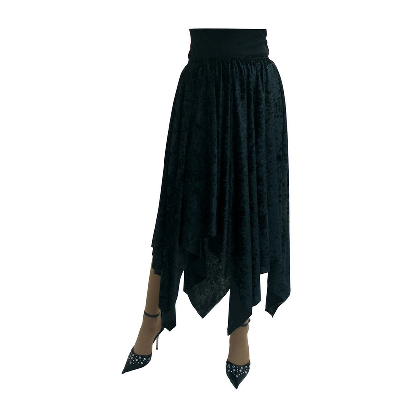 Black pointed skirt for women 36-40