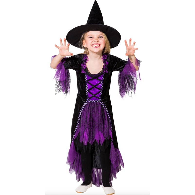 Cheeky shred witch Franny children's costume 116