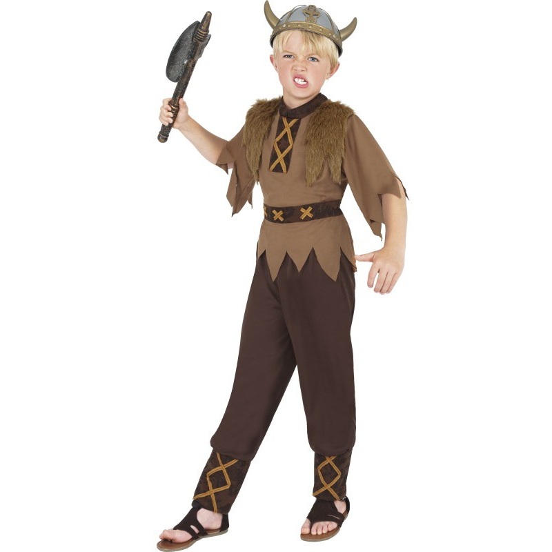 Children's warrior viking costume