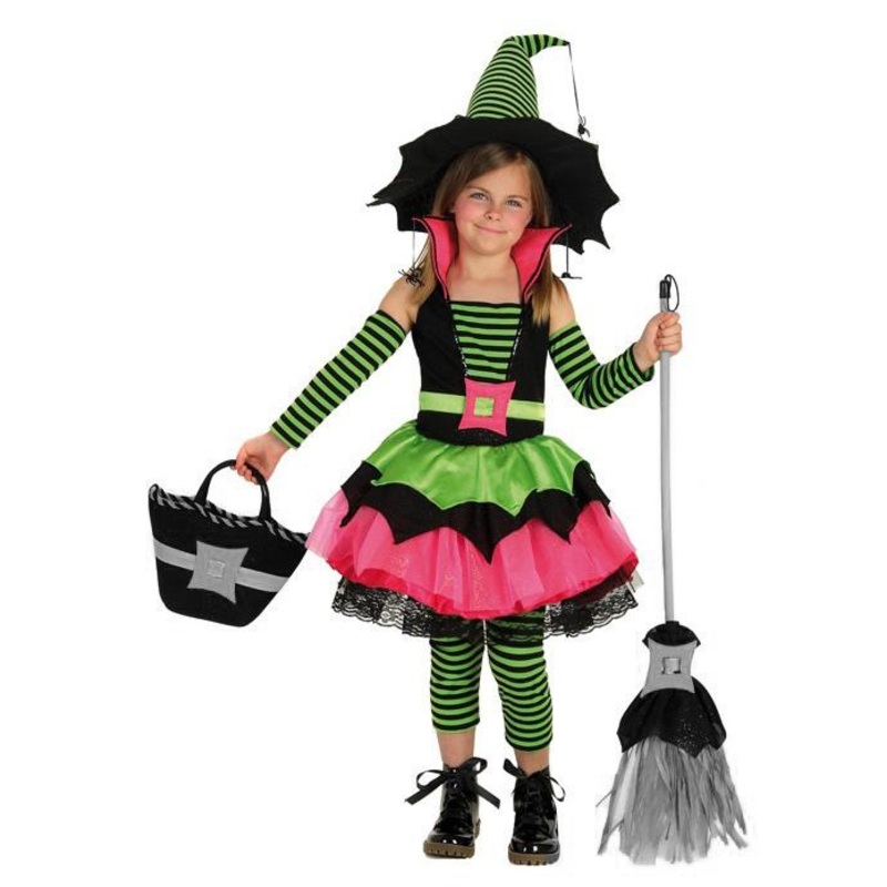 Forest witch Lilly children's costume S