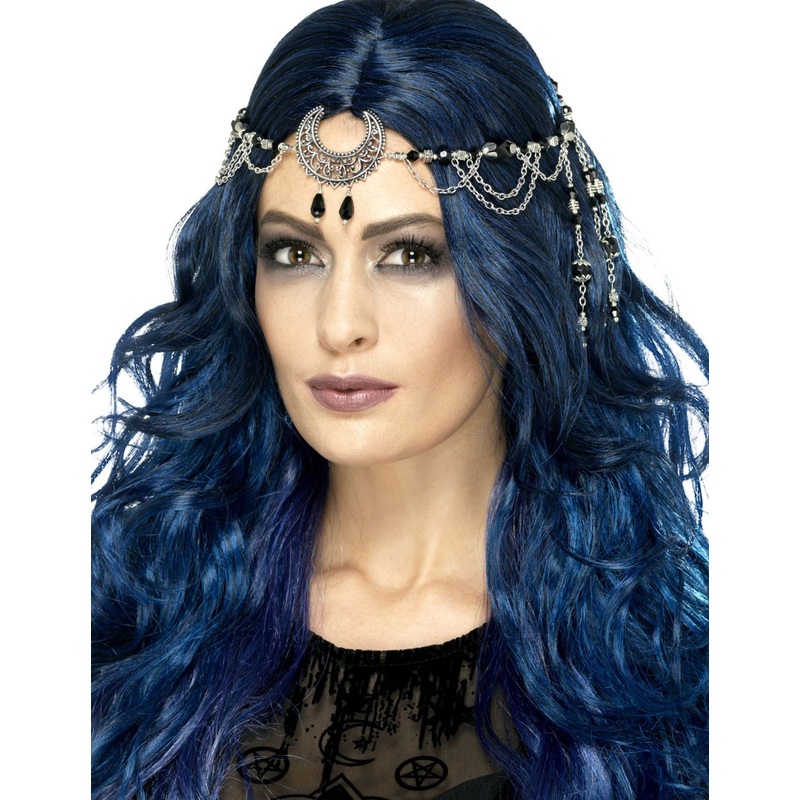 Gothic headdress Blue Moon