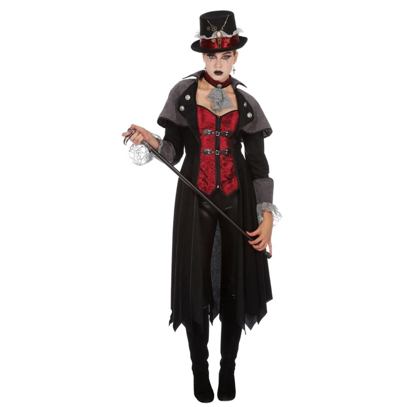 Gothic Vampire Baroness Ladies Costume 36