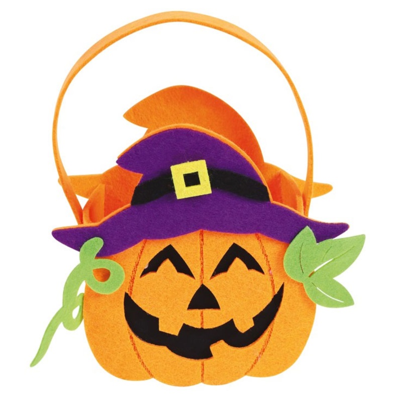 Halloween witches pumpkin bag