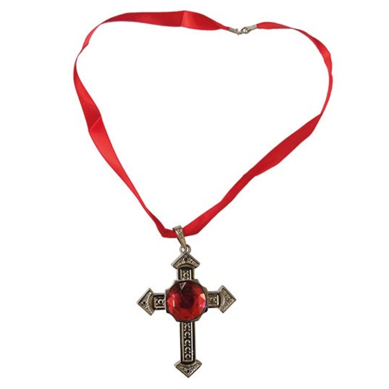 Jewelry chain with cross pendant