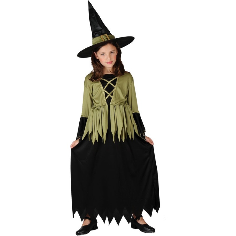 Little forest witch girl costume