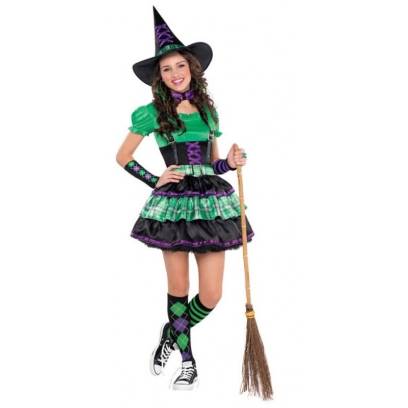 Mellie witch costume for children