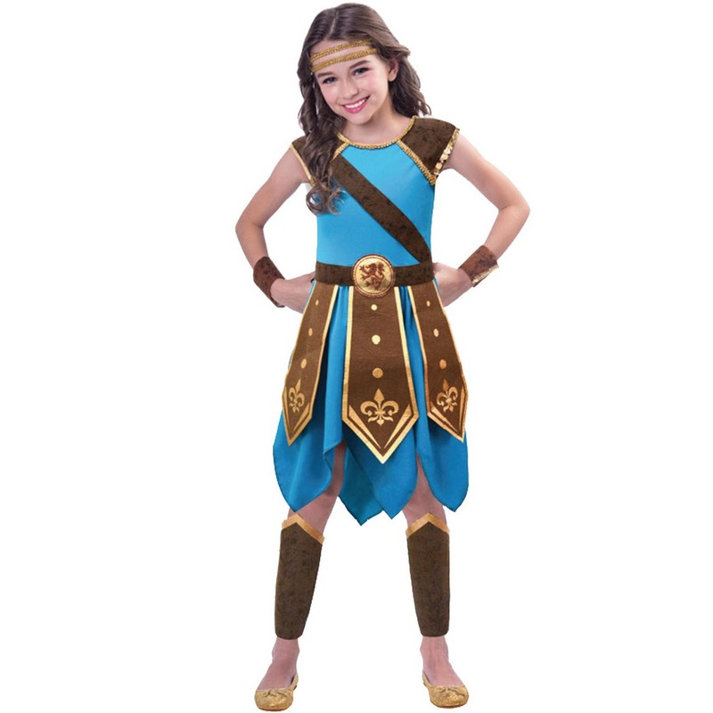Roman warrior girl costume