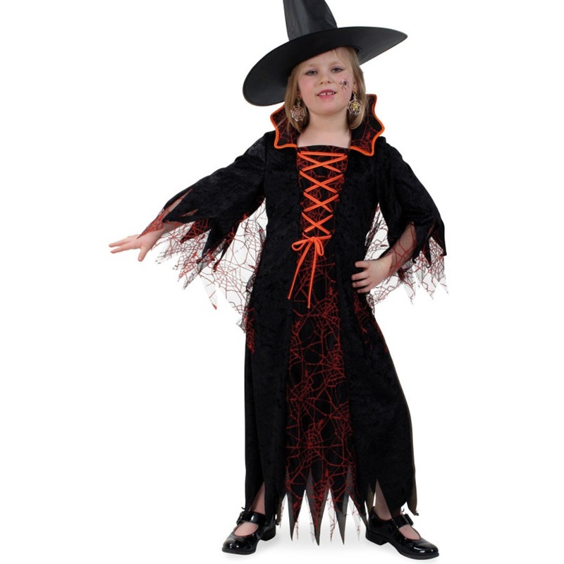 Spider witch Sinella costume for children 116