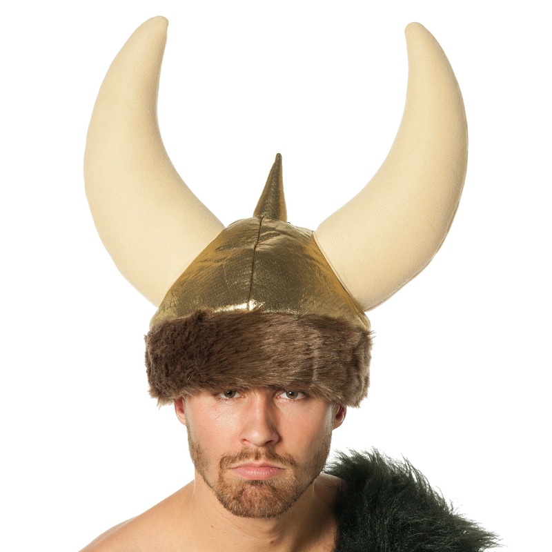 Viking Erik giant horns cap
