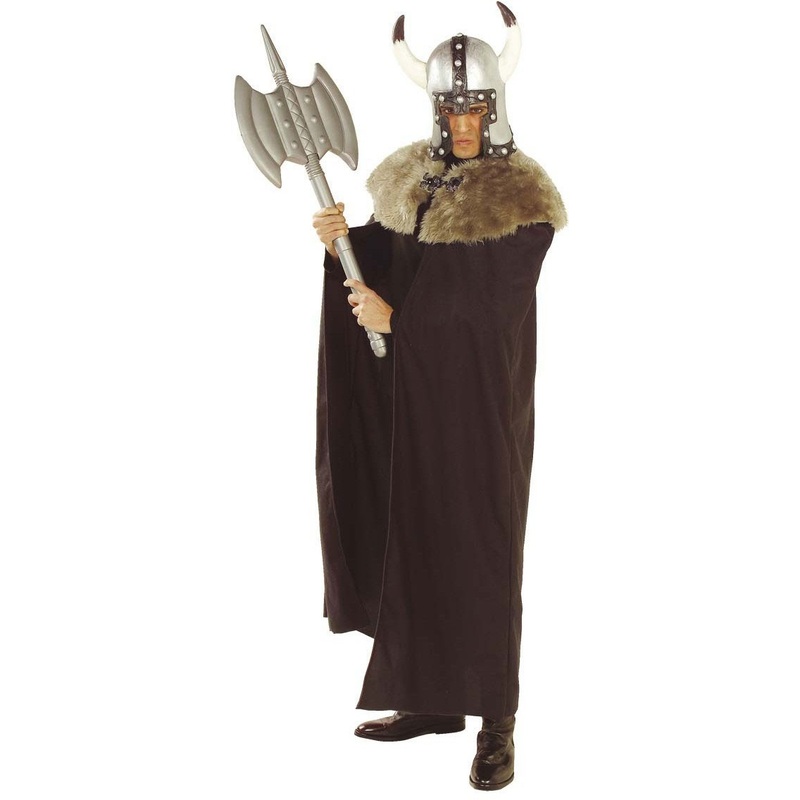 Viking premium cloak with plush fur