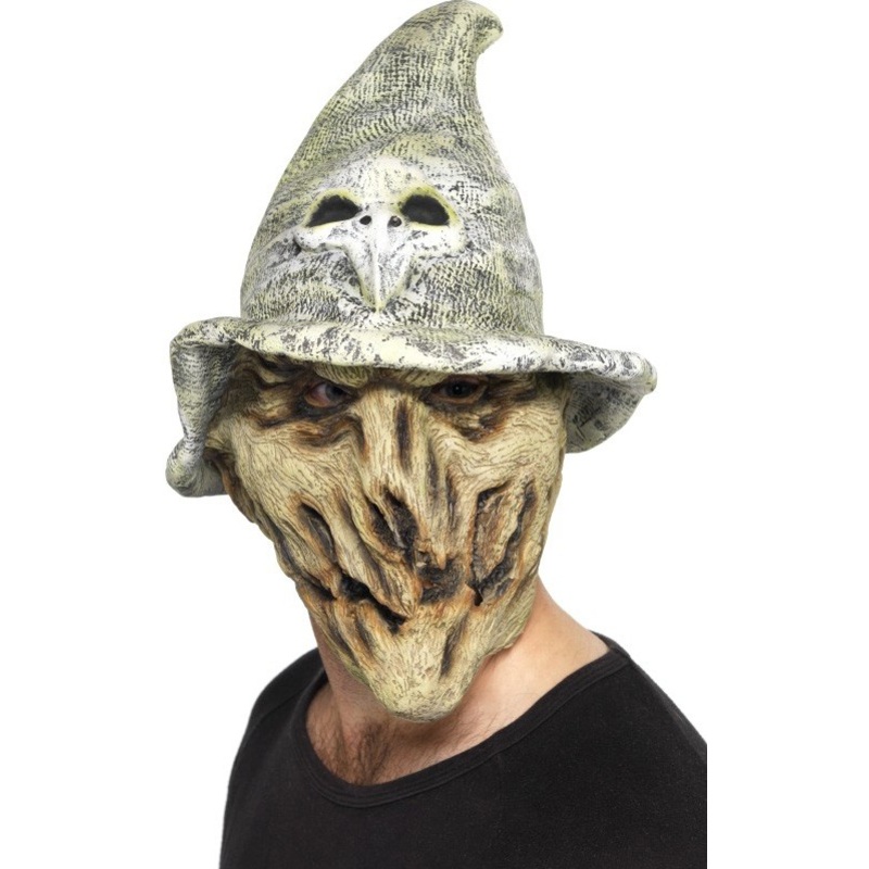 Zombie warlock mask with hat
