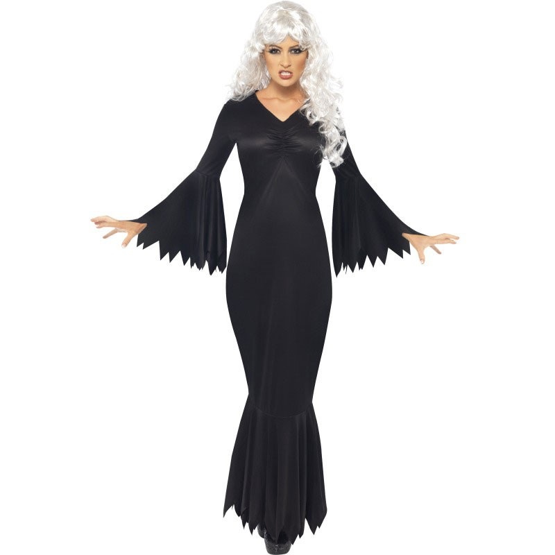Black vampire costume S