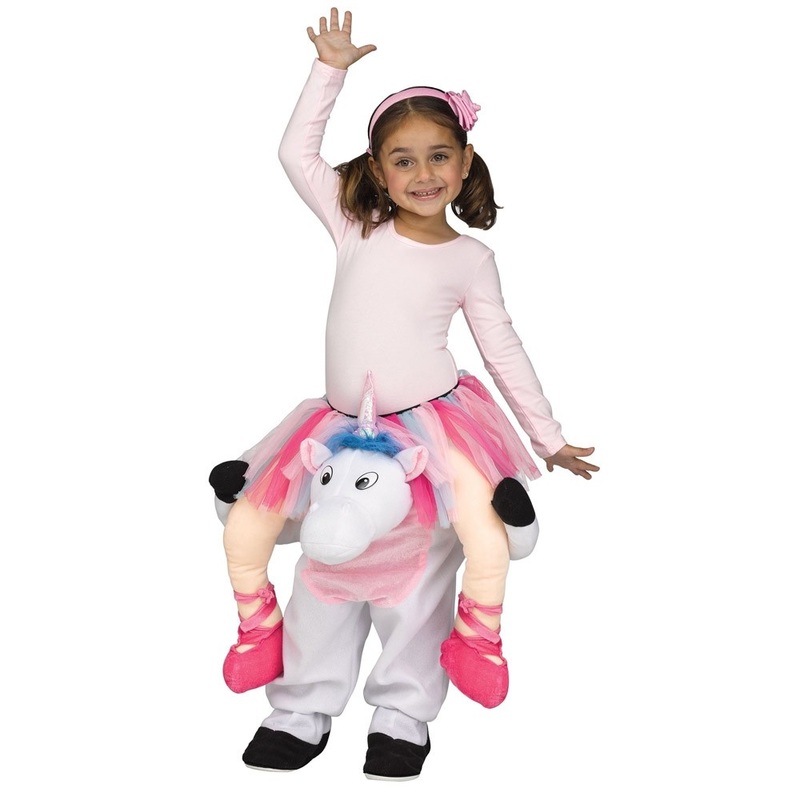 Carry Me unicorn kids costume