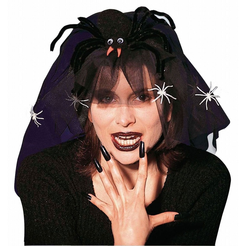 Glowing Veiled Spider Headgear