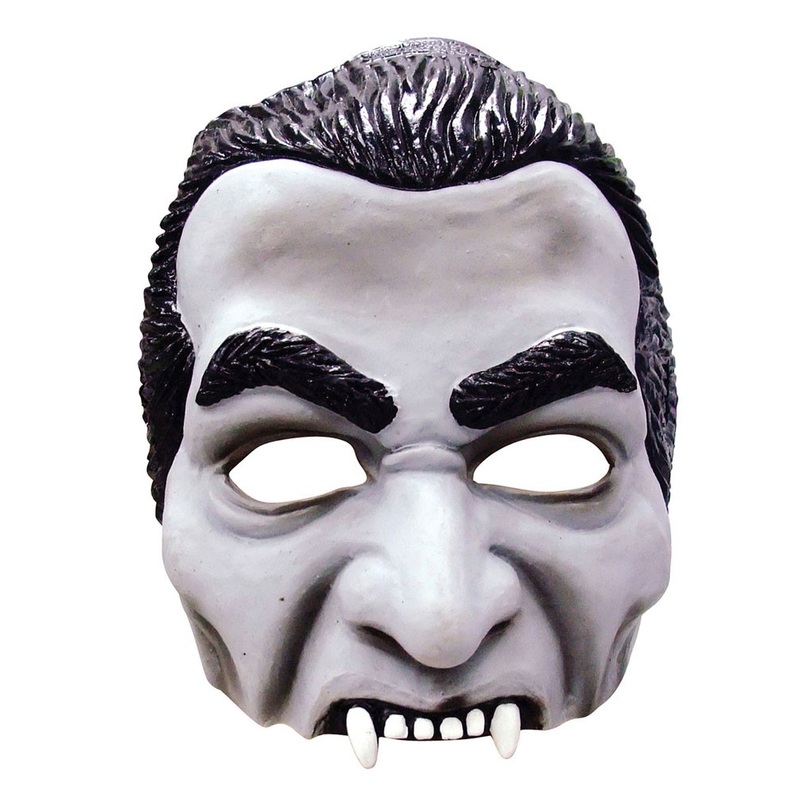Half mask Dracula vampire