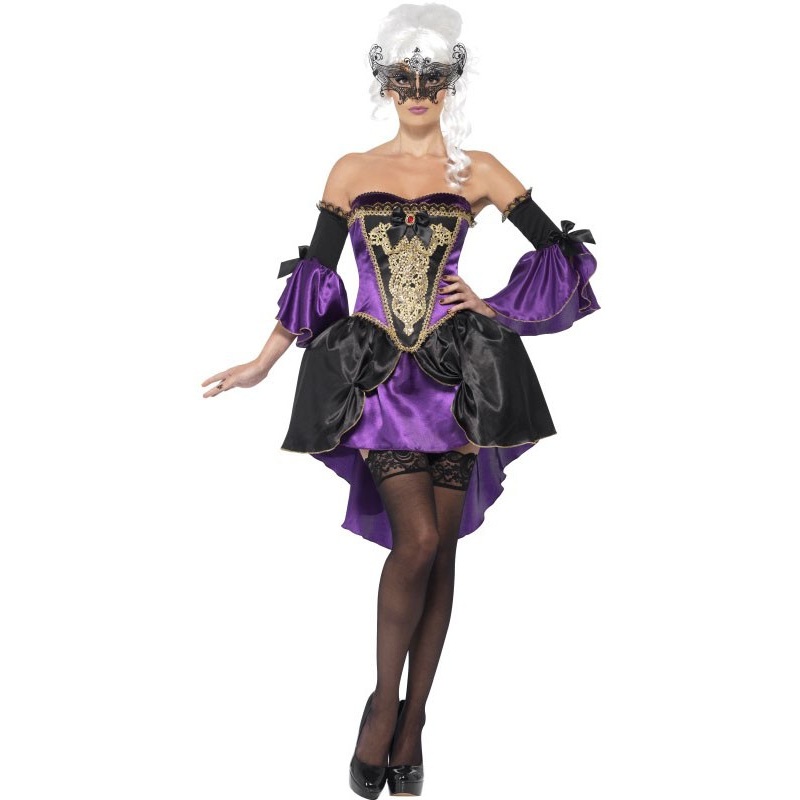 Ladies costume baroque masked ball S