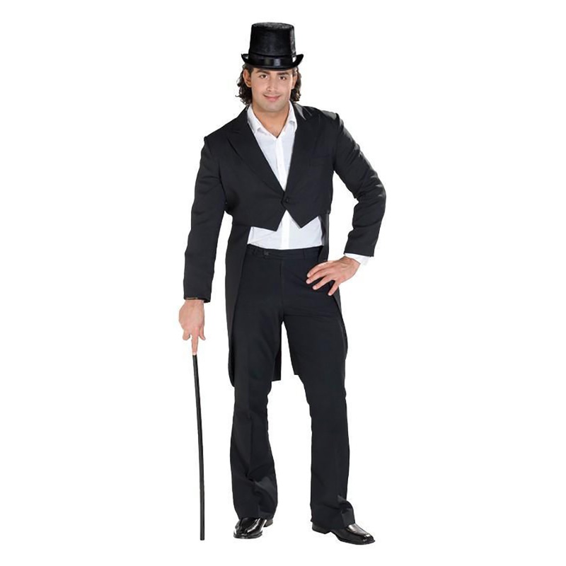 Men's tailcoat black 50