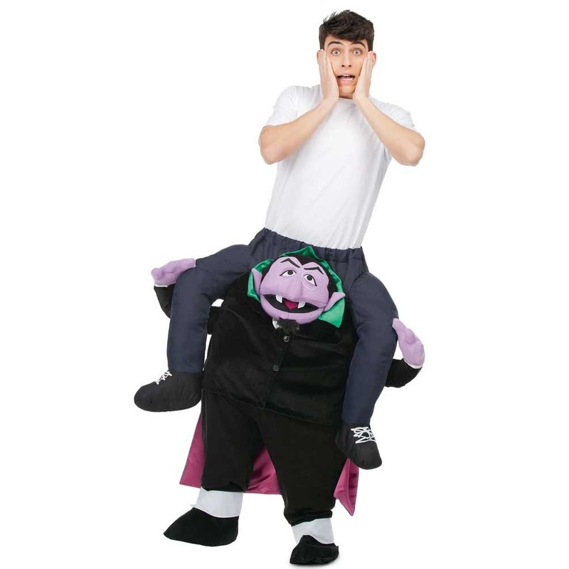 Piggyback Count Figure Adult Costume