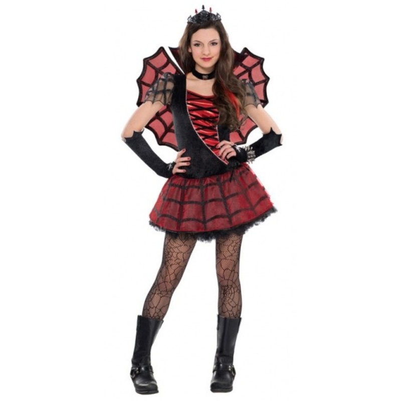 Spider princess teenager costume