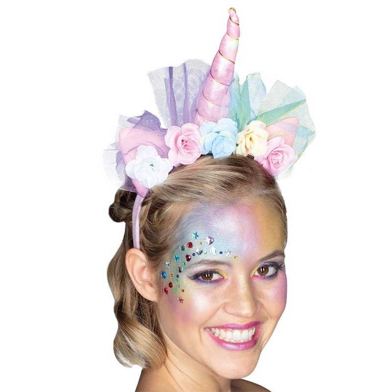 Unicorn headband with light function