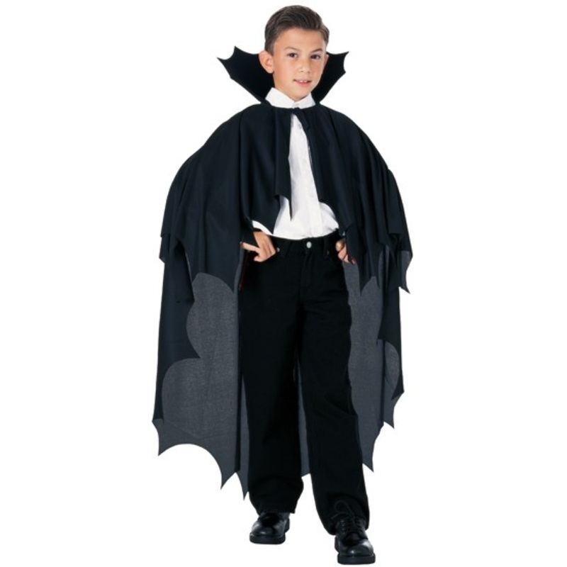Vampire costume kids Dracula collar black