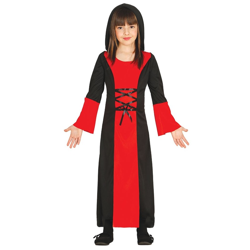 Vampire lady Josy kids hooded dress