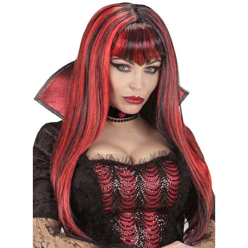 Vampirella Wig Red-Black