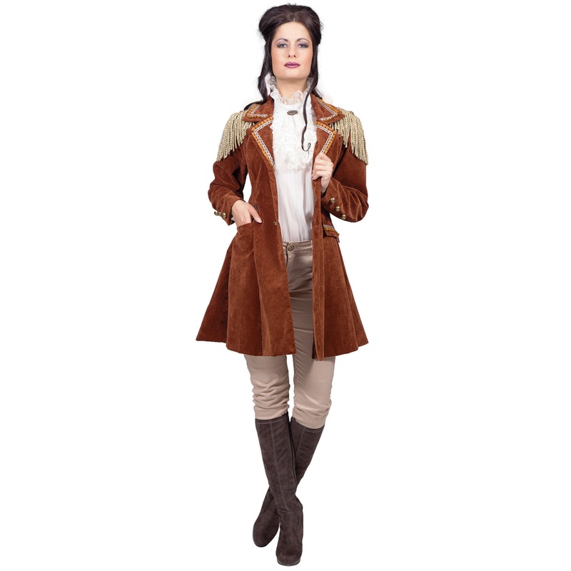 Brown Steam Master women's coat 36