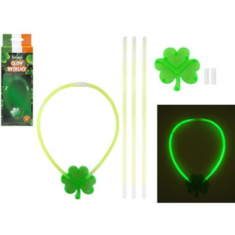 DIY Necklace Set Luminous Clover