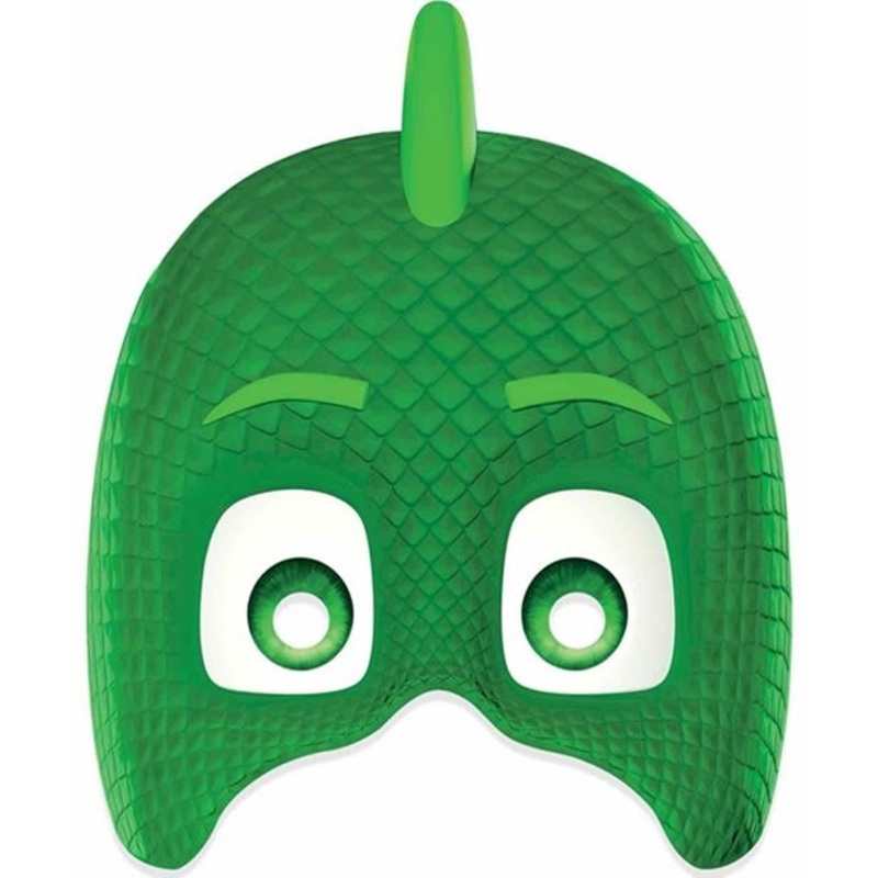 Gecko cardboard mask for kids